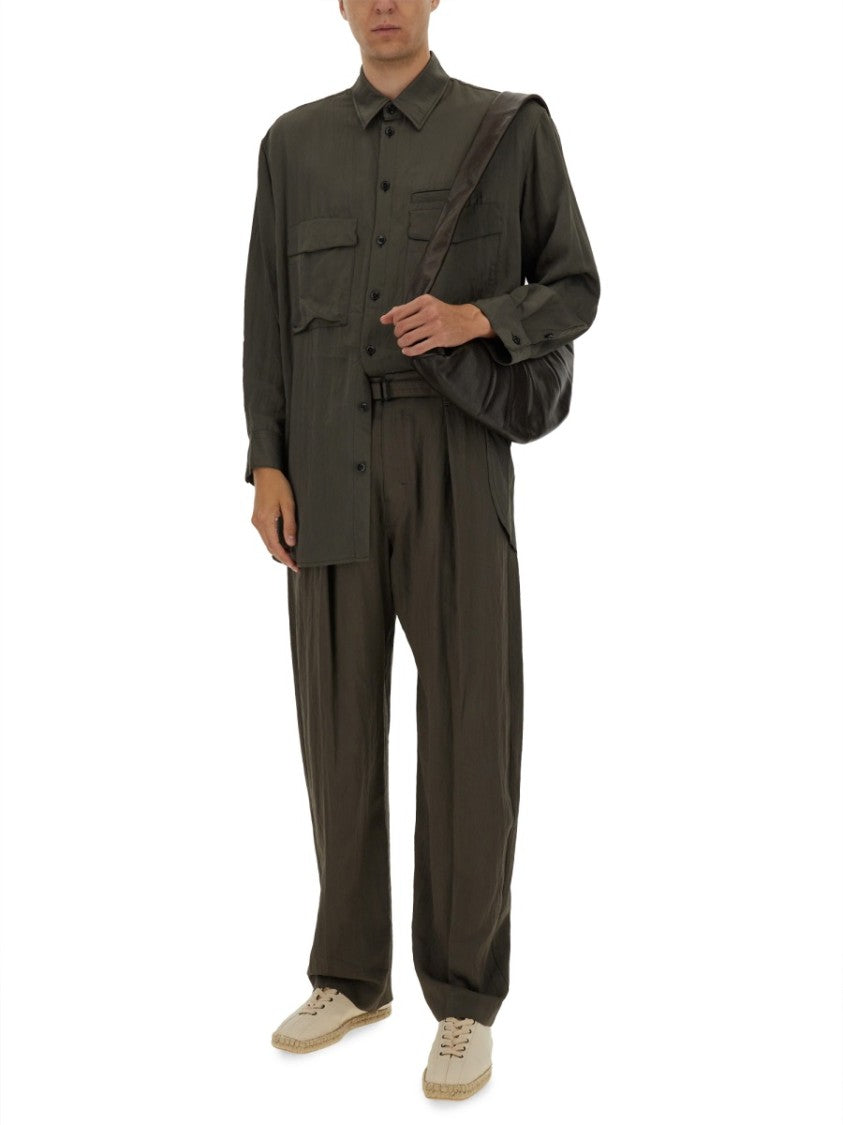Lemaire Relaxed Fit Utility Overshirt