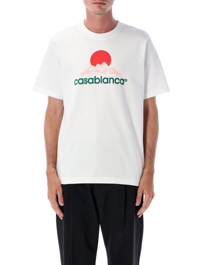 Casablanca Casablanca Montagne Printed T-Shirt