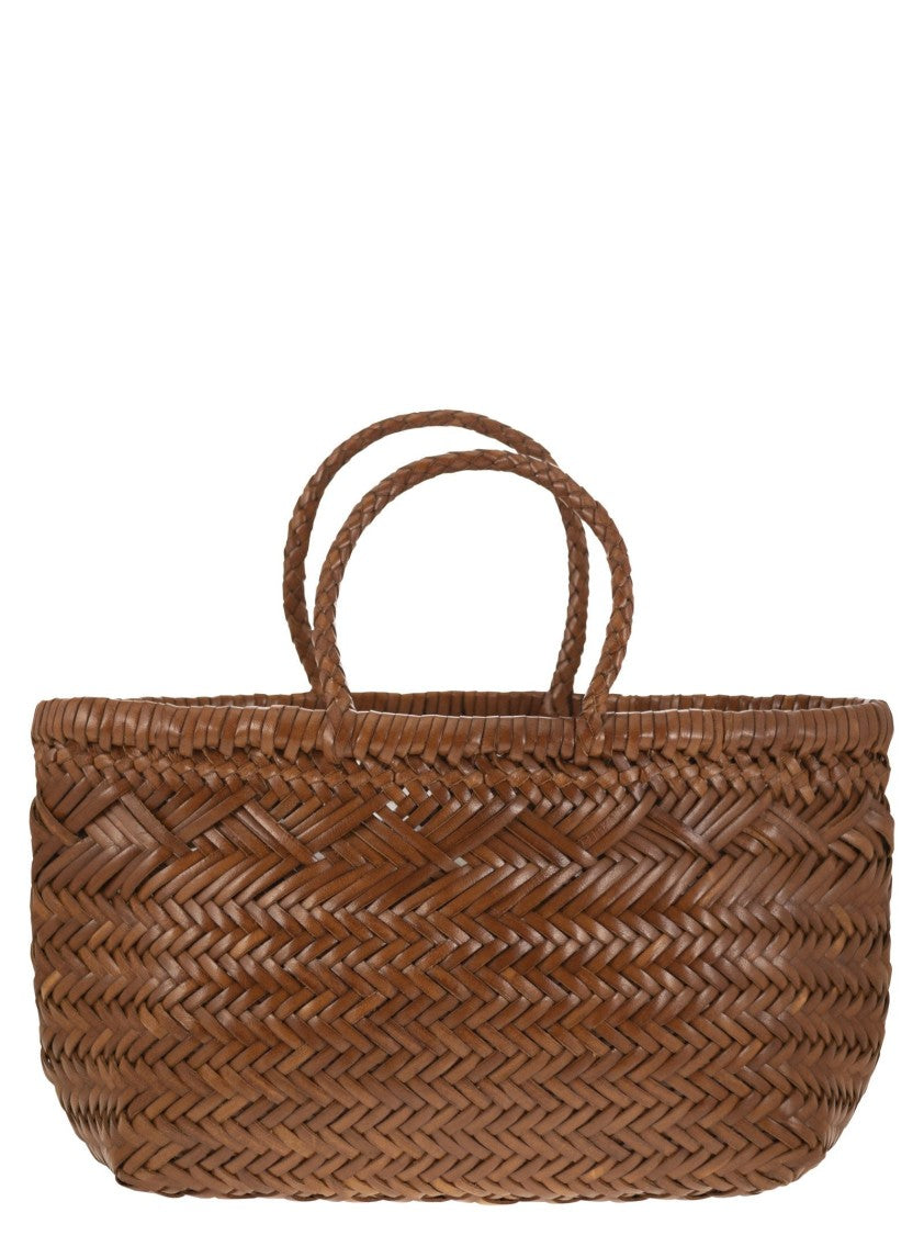Dragon Triple Jump Small - Woven Leather Bag