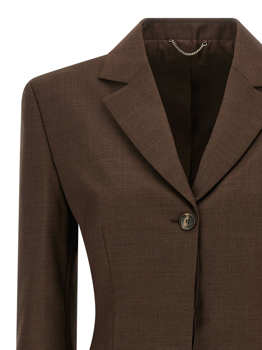Magda Butrym 03' Single-Breasted Wool Blazer