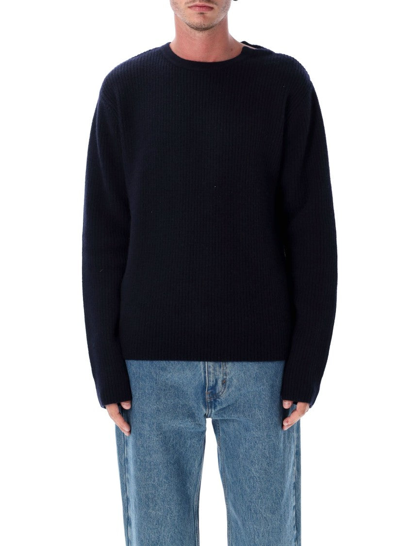 Extreme Cashmere You Ribbed Knit Sweater