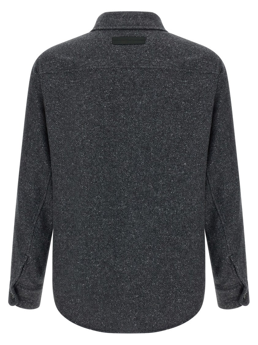 Zegna Mélange Overshirt