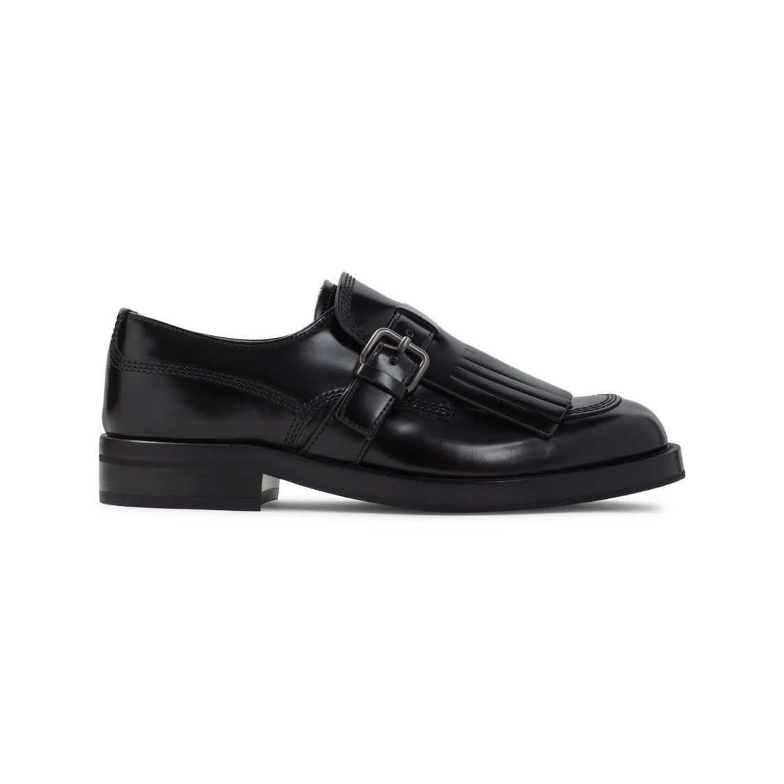 Church's Pleated Black Calf Leather Loafers