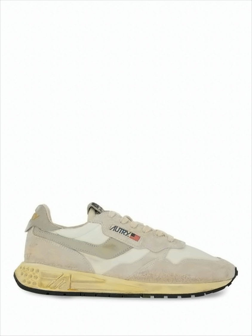 Autry Low-Top Sneakers With Leather And Nylon Blend