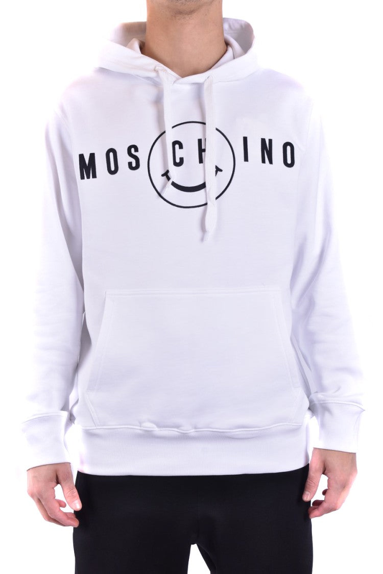Moschino Hooded Sweatshirt With Kangaroo Pocket