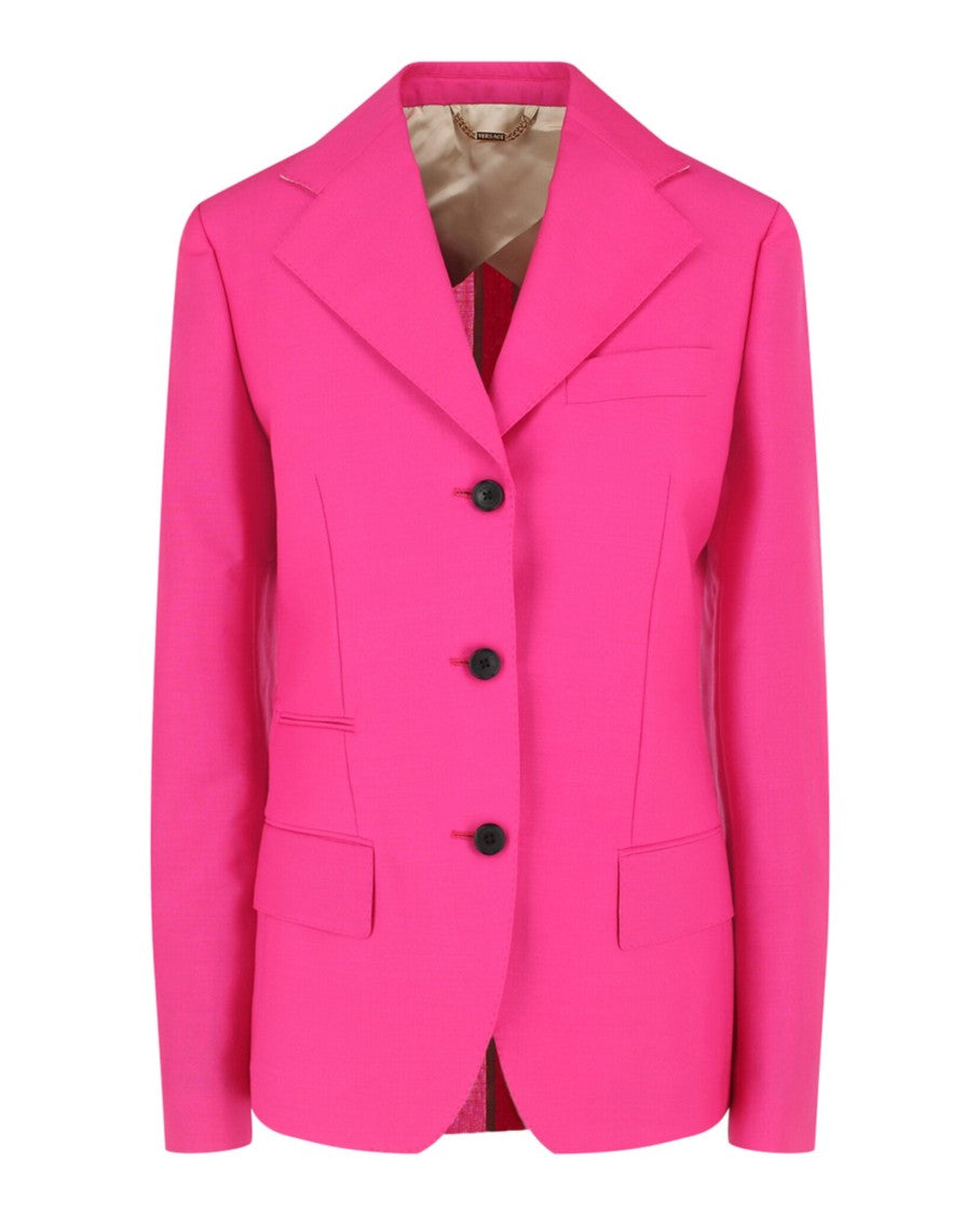 Versace Mohair Blend Blazer