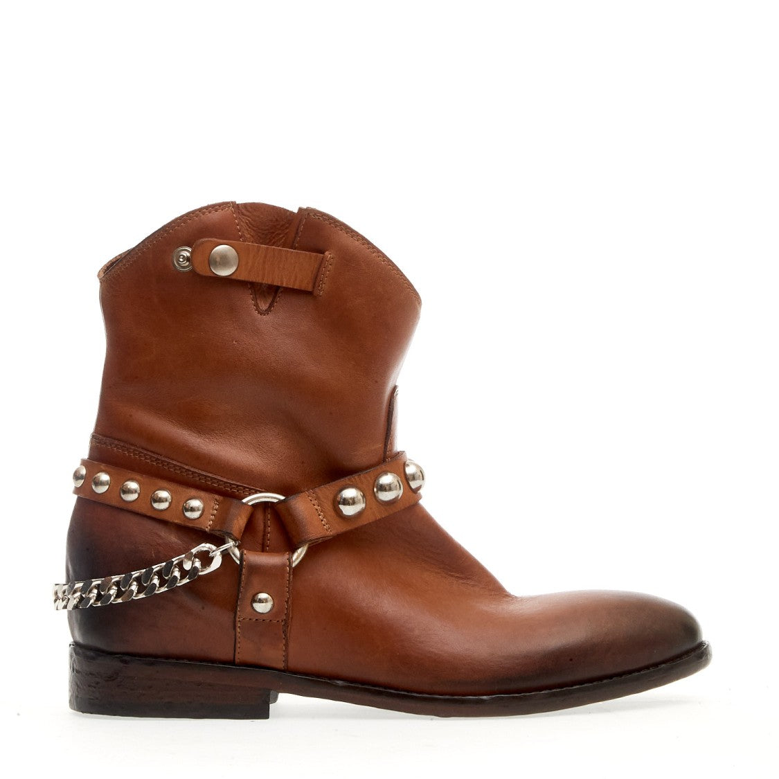 Strategia Texan Leather Cork Washed Studs