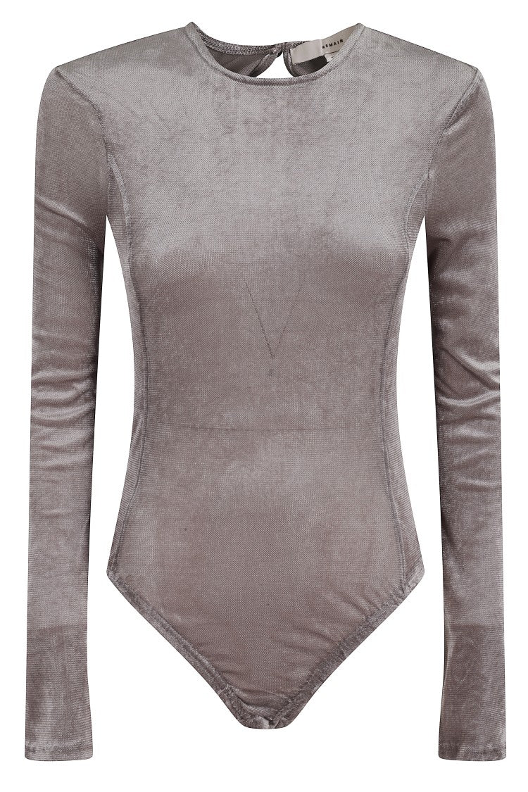 Remain Velvet Mesh Bodysuit