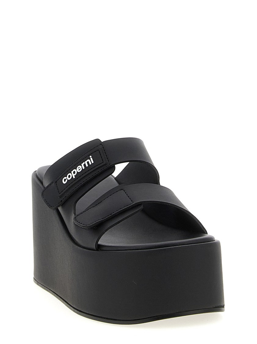 Coperni Patch Wedge Sandal' Wedges