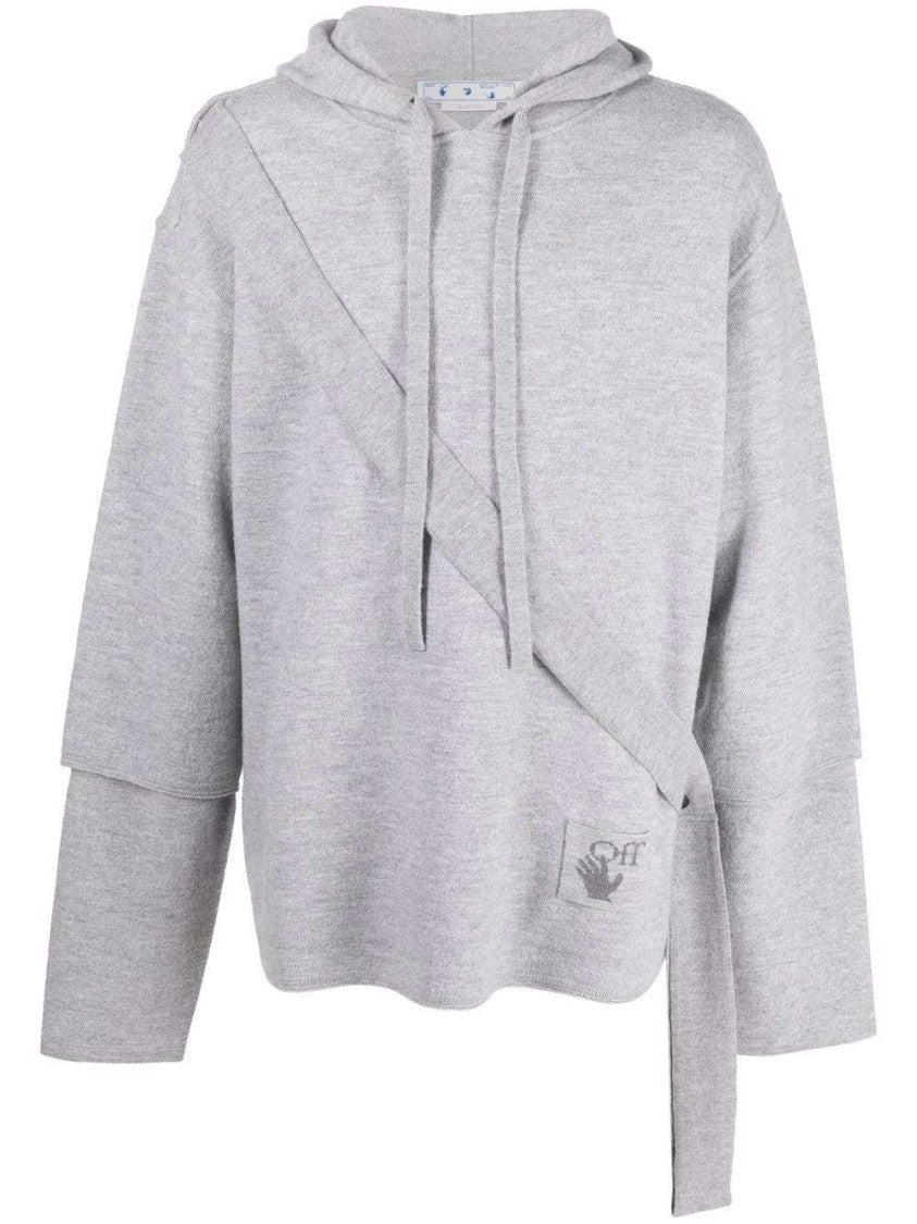 Off-White Easybreezy Logo-Patch Hoodie
