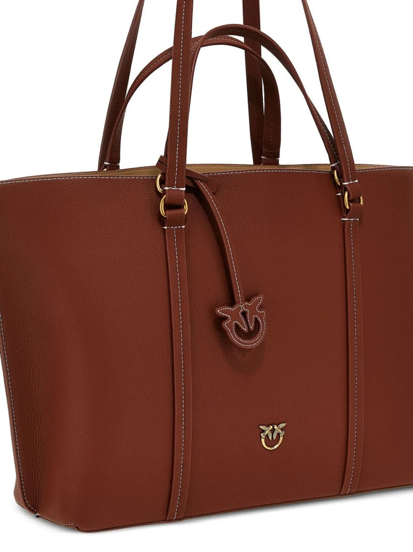 Pinko Large Love-Birds Tote Bag