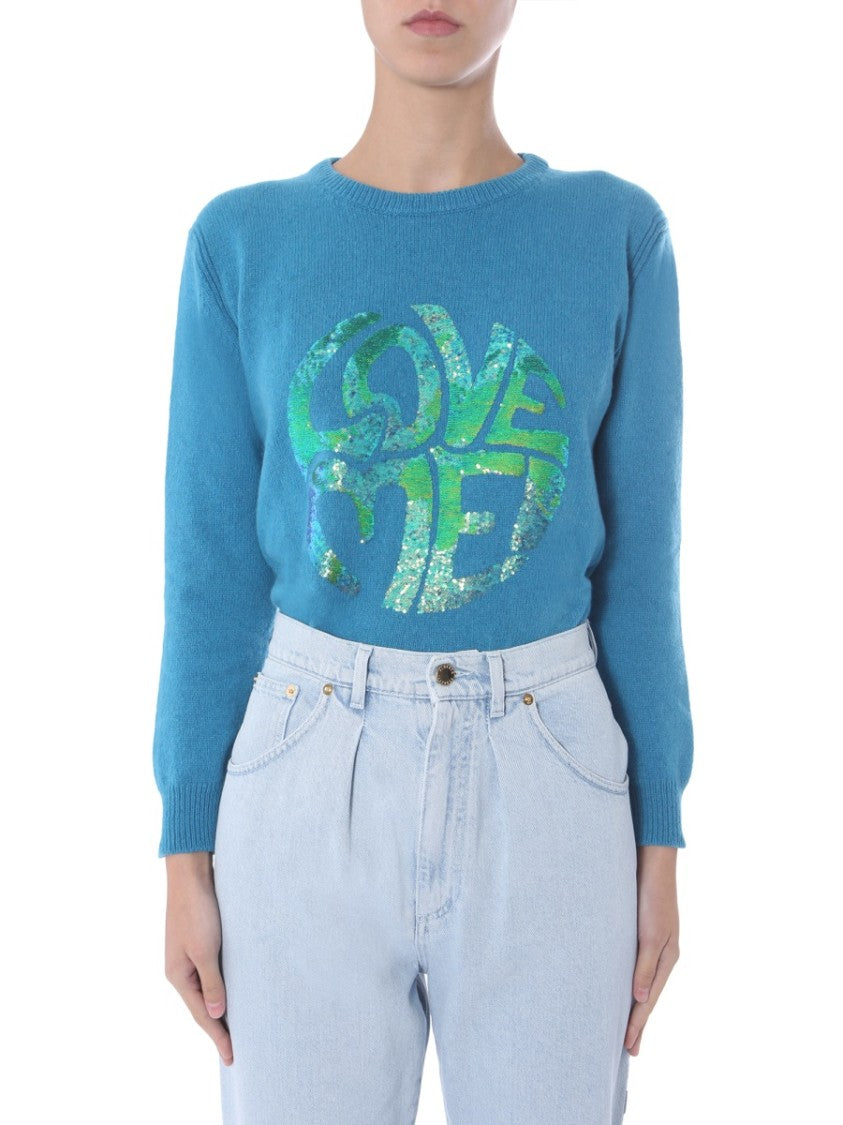 Alberta Ferretti "Love Me" Sweater