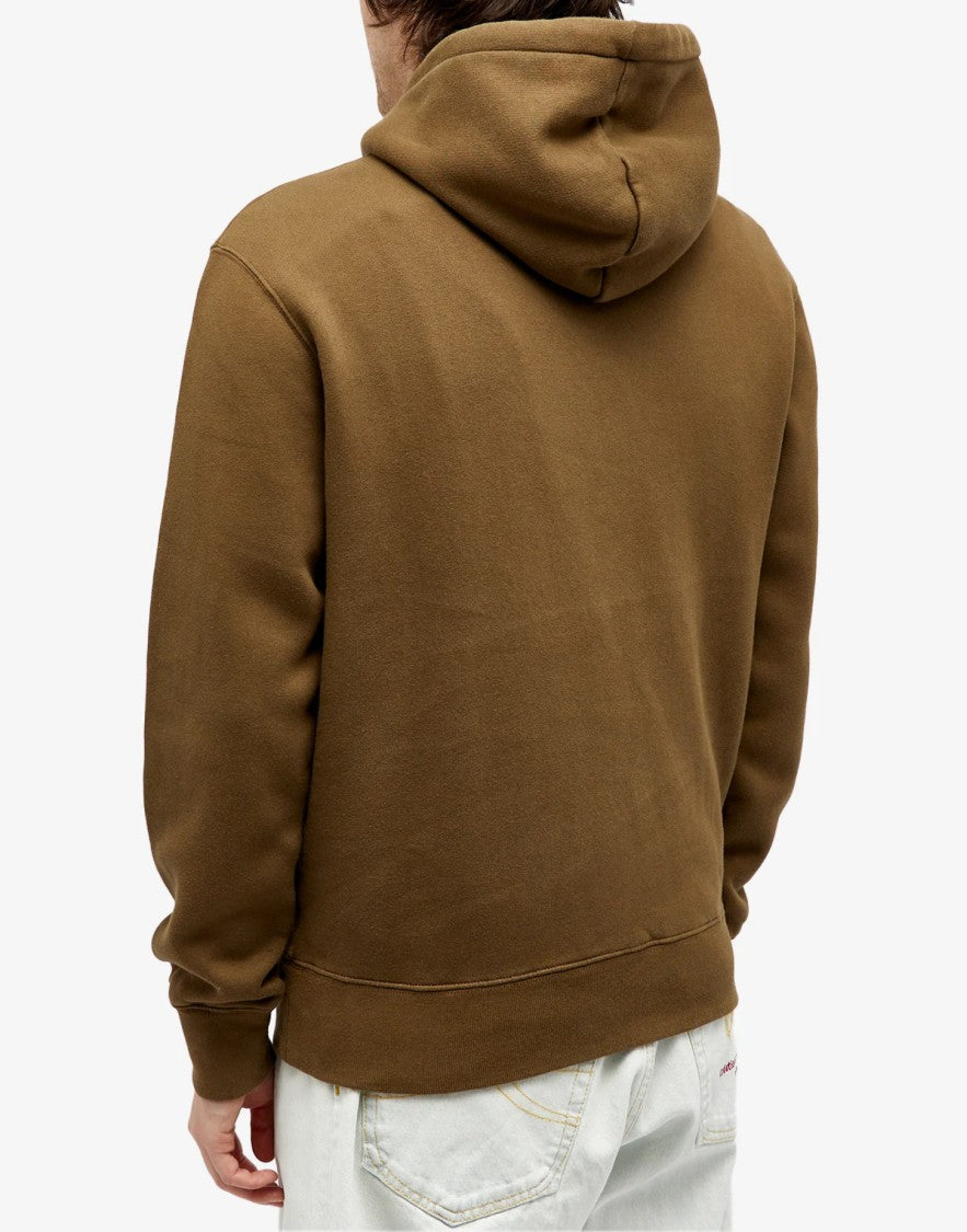 Maison Kitsuné College Fox Logo Hoodie