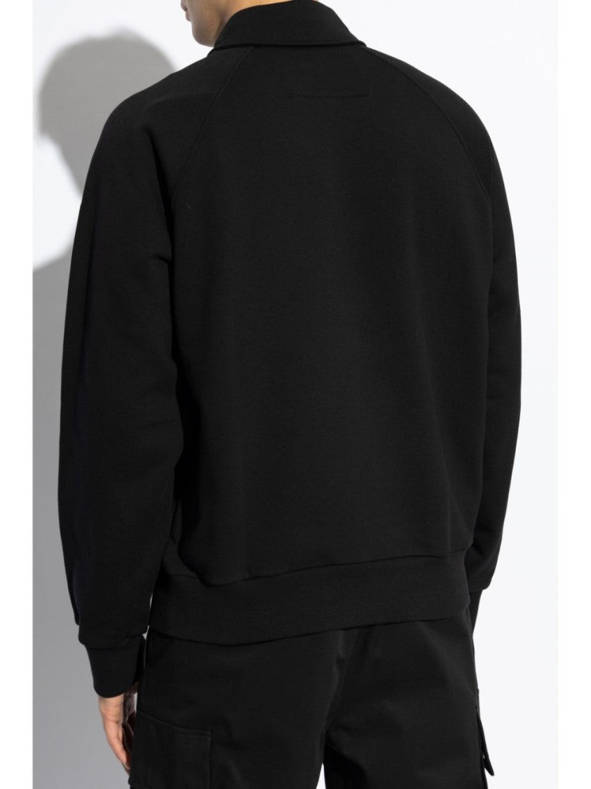 Givenchy Polo-Style Black Sweatshirt