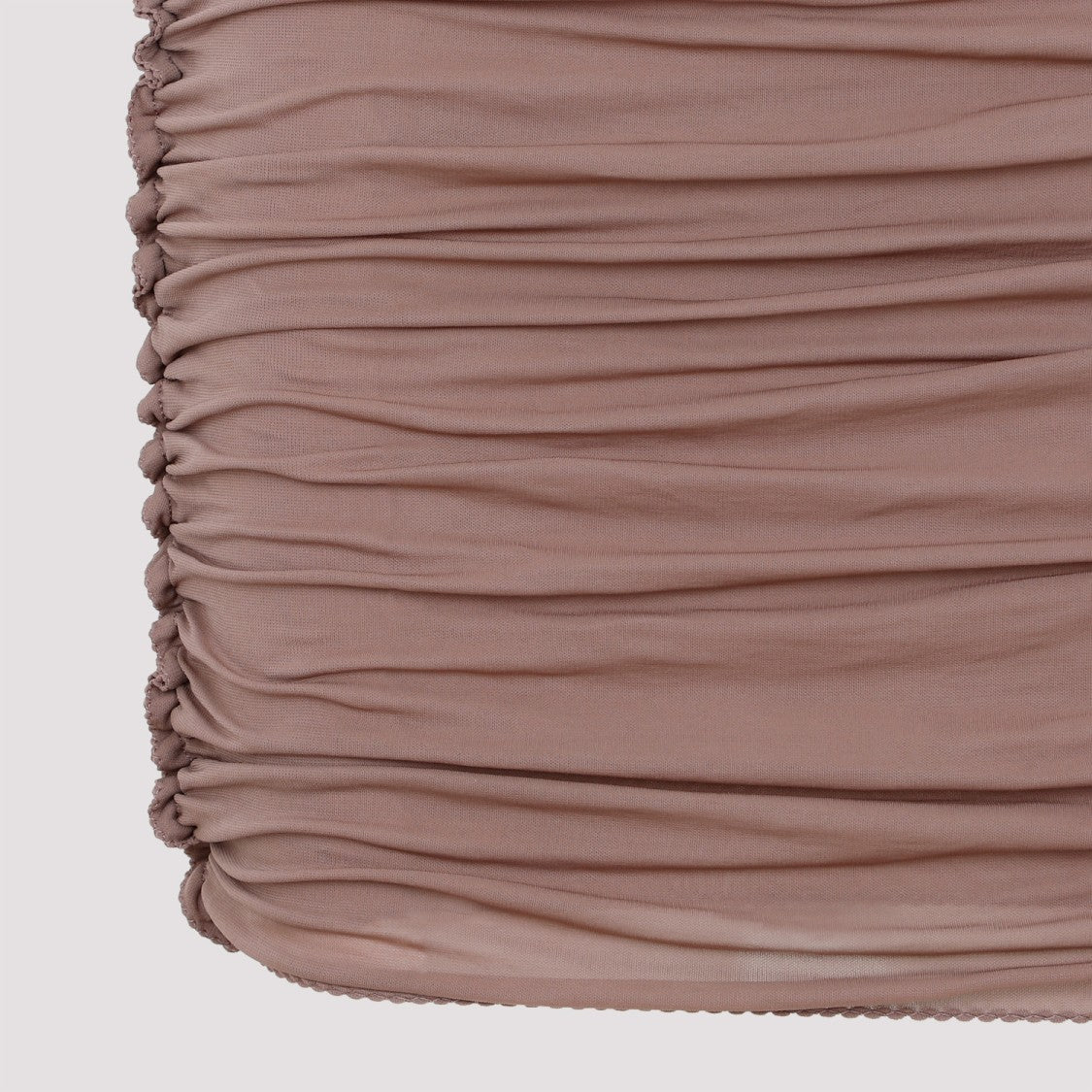 Saint Laurent Pure Pink Cupro Mini Dress
