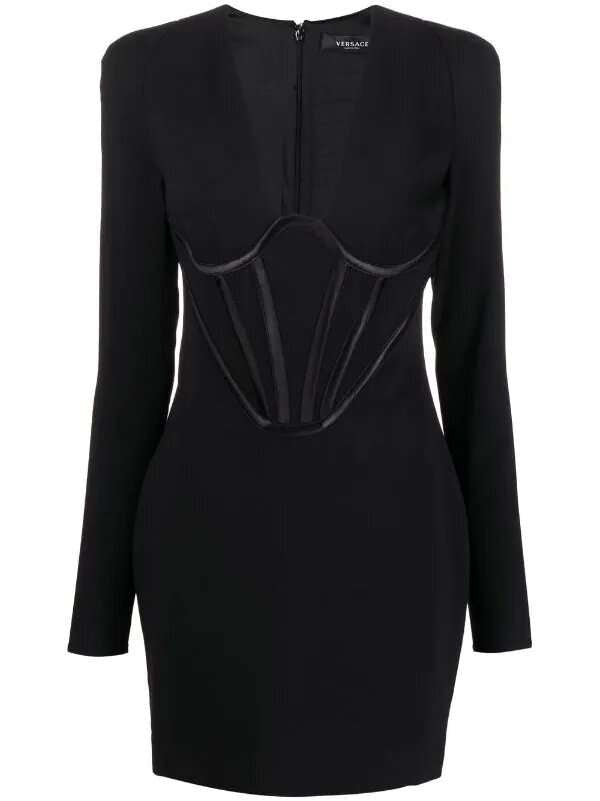 Versace Corset-Style Minidress