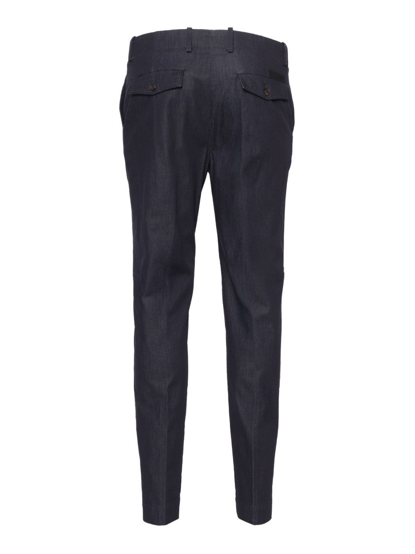 Rrd Tailored Black Week End Pants With Polished Finish