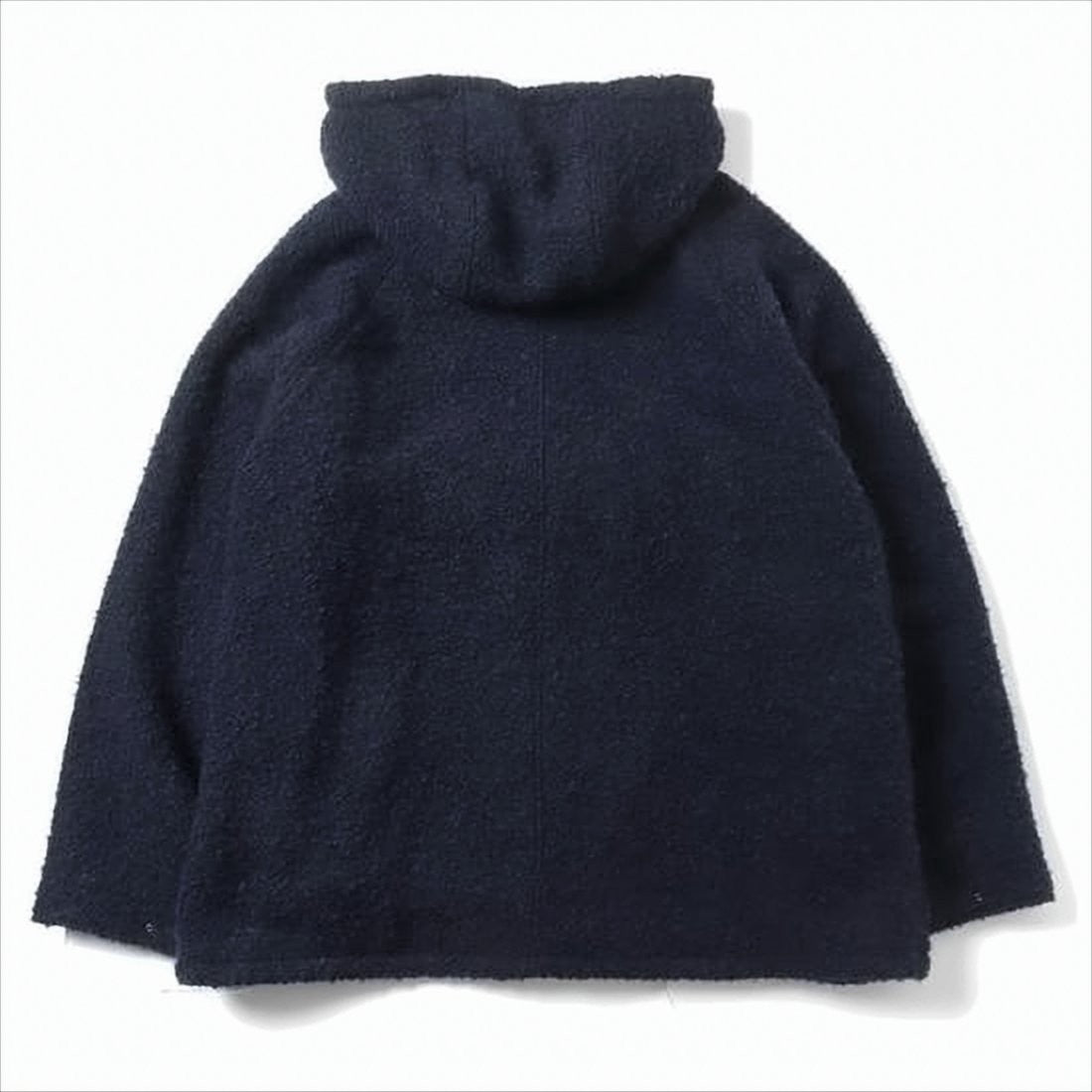 Auralee Textured Wool-Alpaca Blend Hoodie