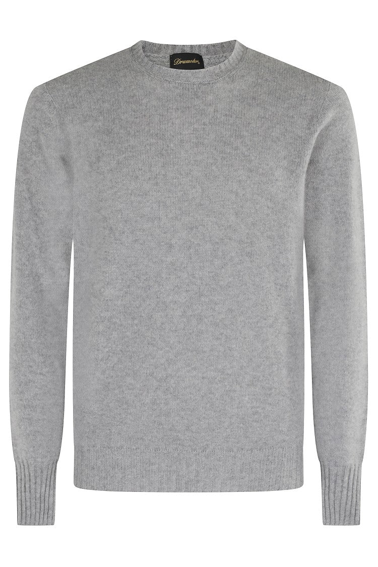 Drumohr Tubular Knit Cashmere Sweater