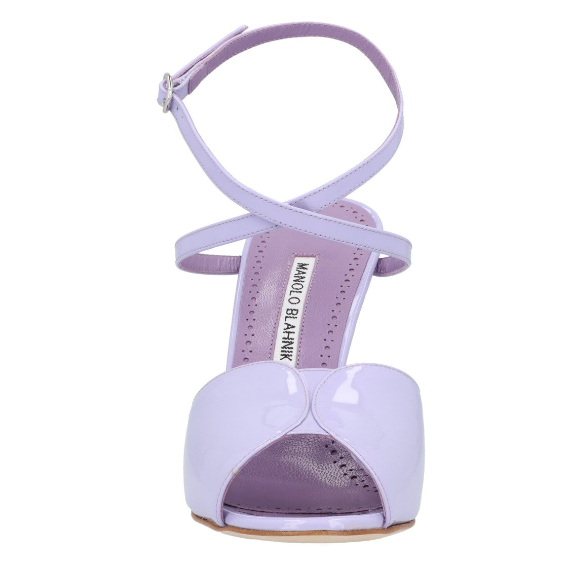 Manolo Blahnik Hourani 105 Sandal Purple