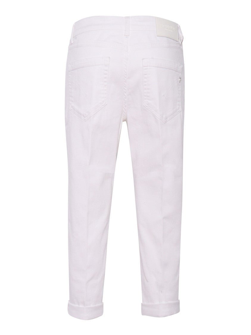 Dondup Relaxed-Fit Five-Pocket Pants With Rolled Cuffs