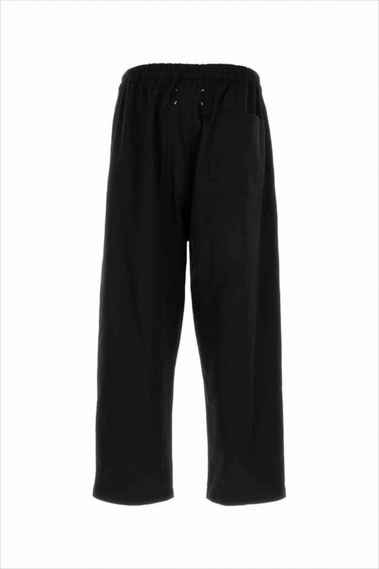Maison Margiela Knee-Length Cotton Shorts With Elastic Waistband And Relaxed Fit