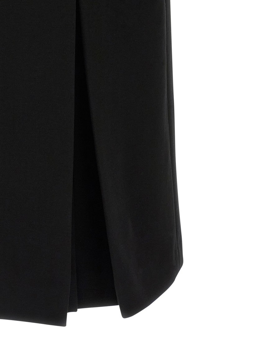 Ermanno Scervino Midi Dress With Crossover Front