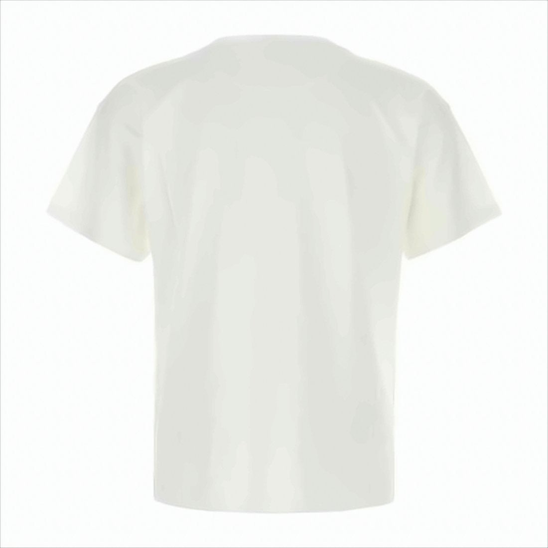 Bally Organic Cotton T-Shirt With Metallic Gold Logo