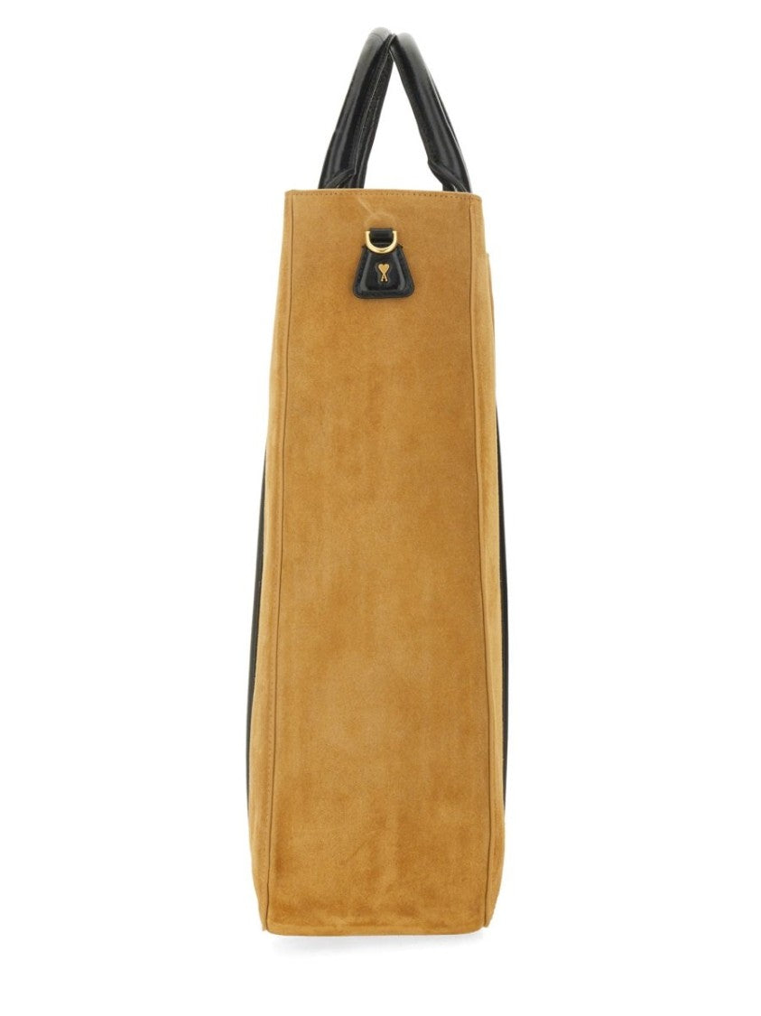 Ami Paris Paris North South Tote Bag