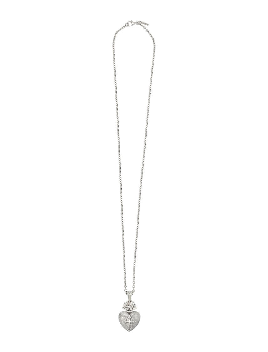 Emanuele Bicocchi Big Sacred Heart Necklace