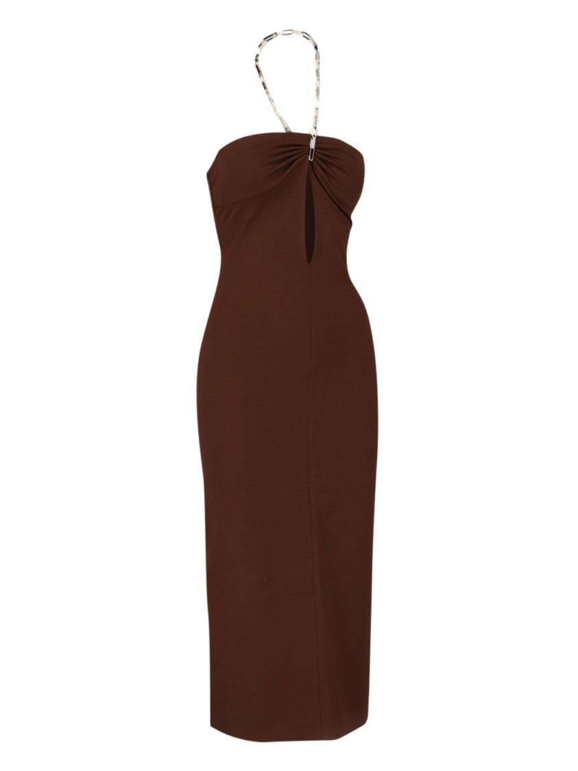 The Attico Chain Detail Dress