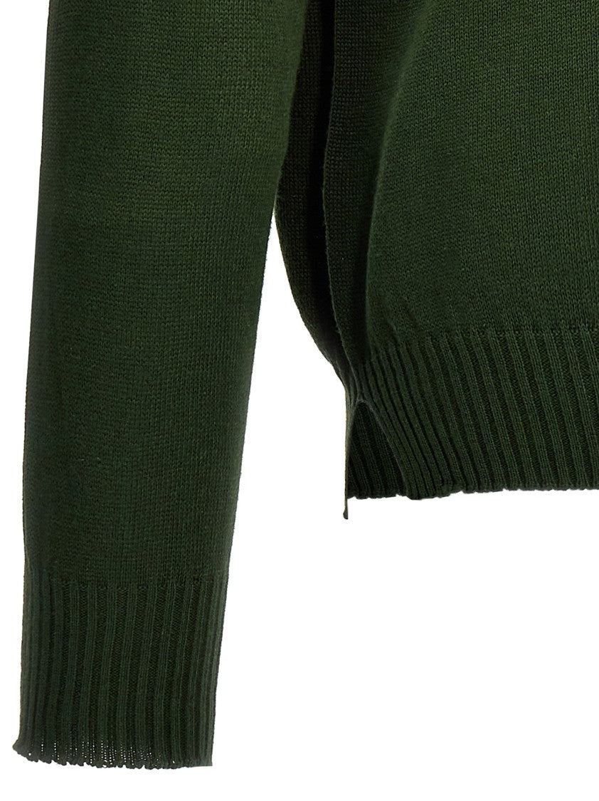 Ma'ry'ya Cotton And Cashmere Blend Crew-Neck Sweater