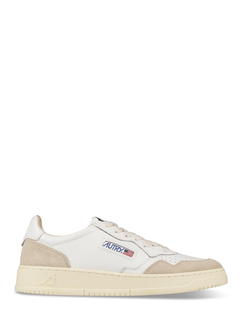 Autry Low-Top Sneakers With Leather And Suede Accents
