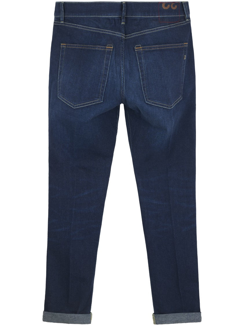 Dondup Classic Tailored Trousers With Straight Leg Cut