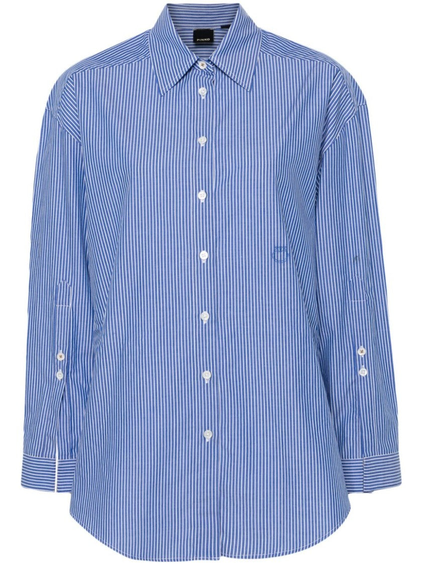 Pinko Logo-Embroidered Shirt