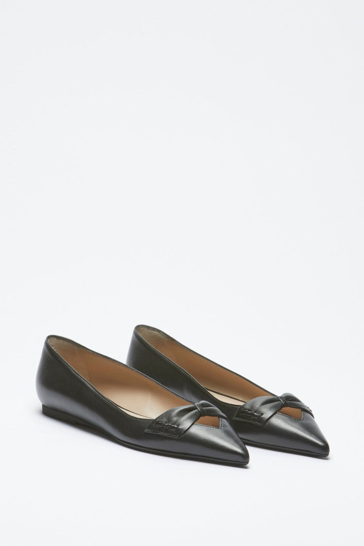 N°21 Leather Ballerinas