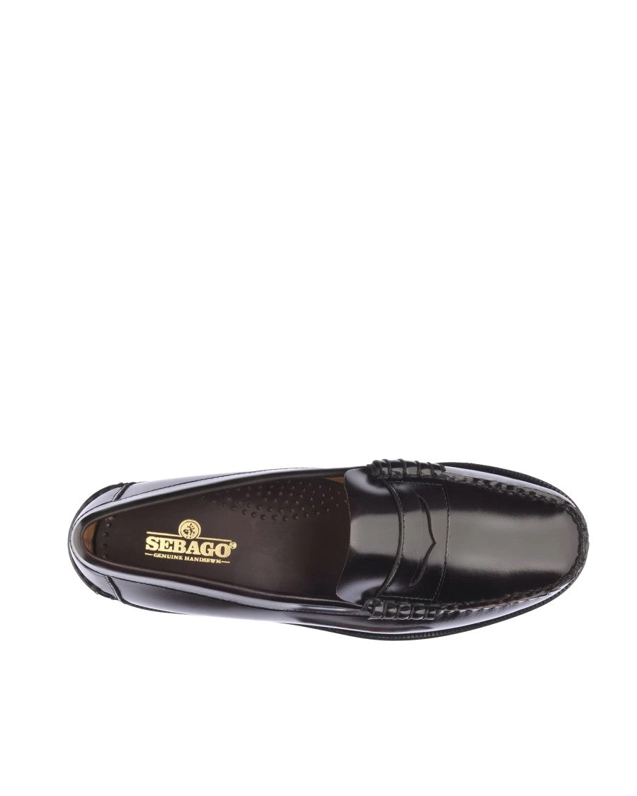 Sebago Classic Dan Loafer In Brown, Burgundy