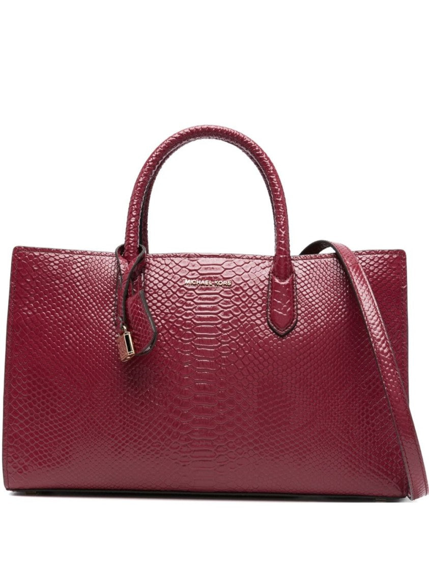 Michael Kors Structured Beige Vitello Leather Shopper