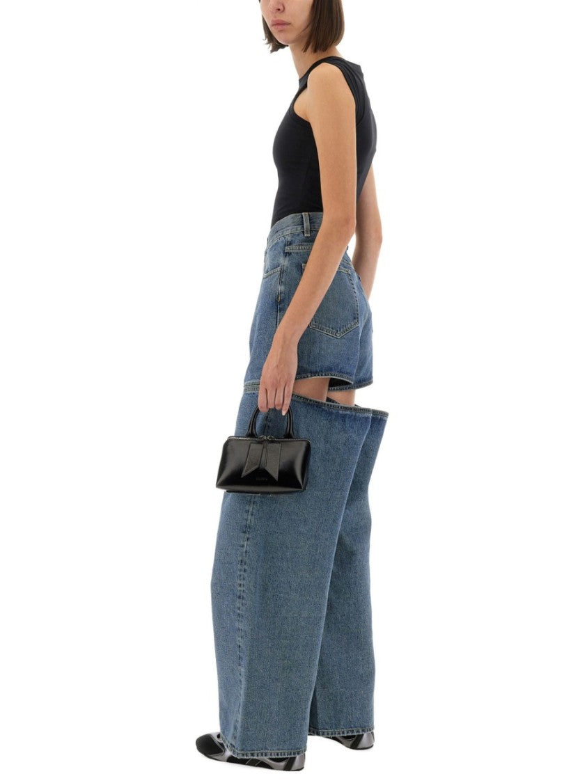 The Attico Long Denim Jeans