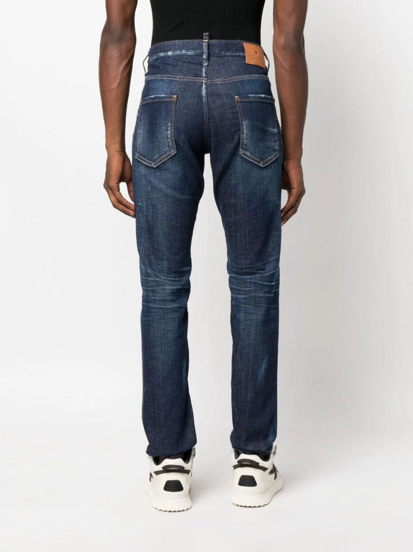 Dsquared2 Slim-Cut Stretch-Cotton Jeans