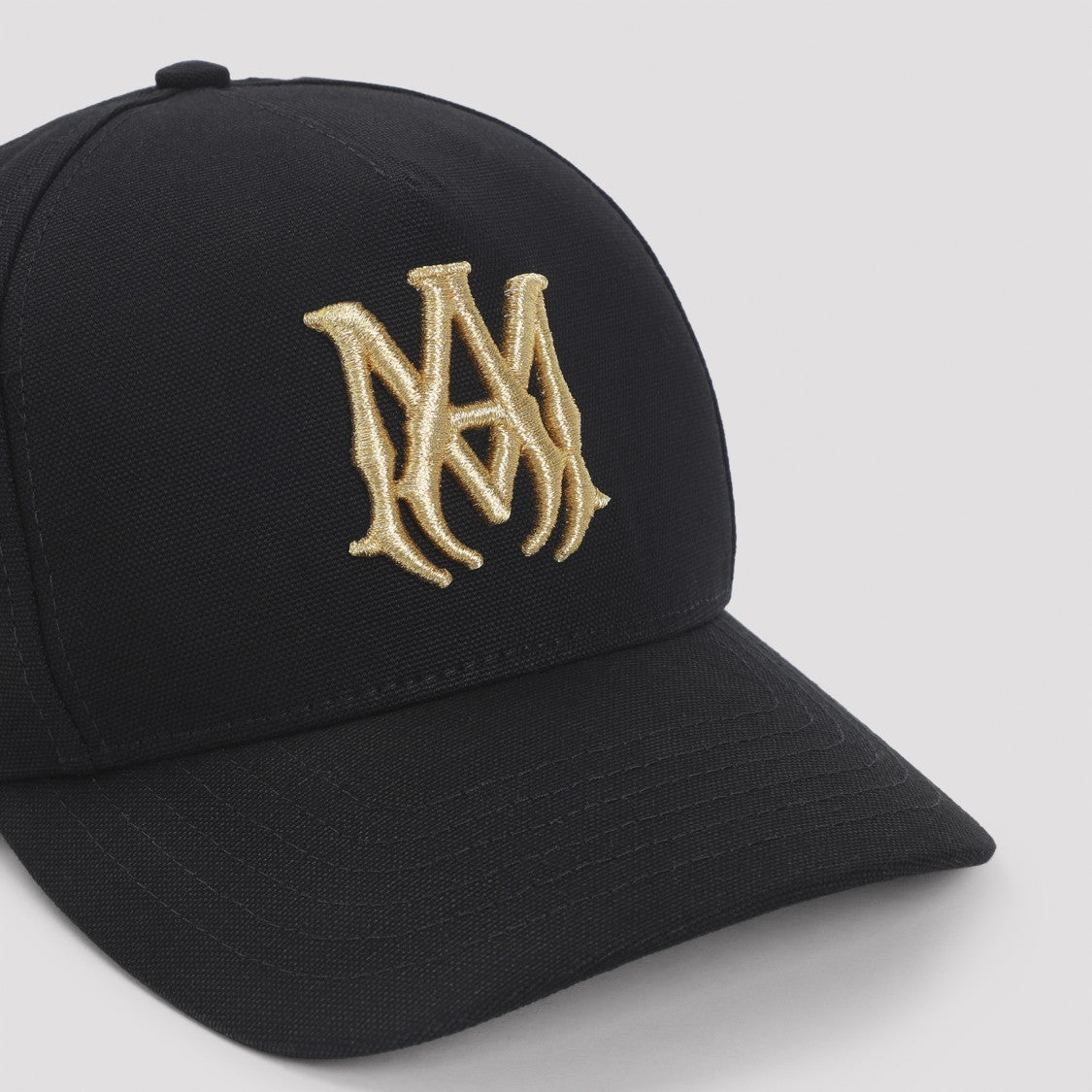 Amiri Trucker Black Canvas Hat
