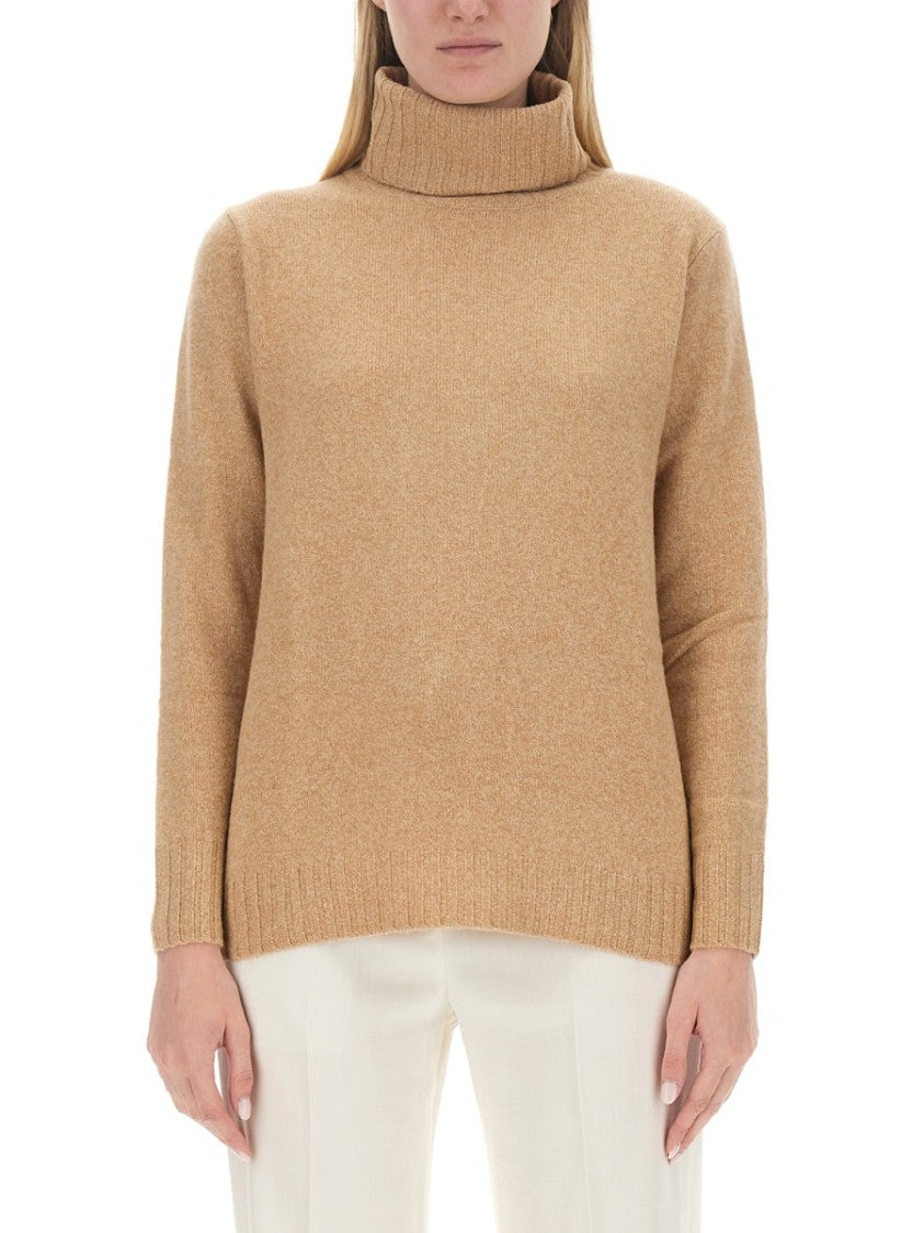 Aspesi High Neck Wool Jersey