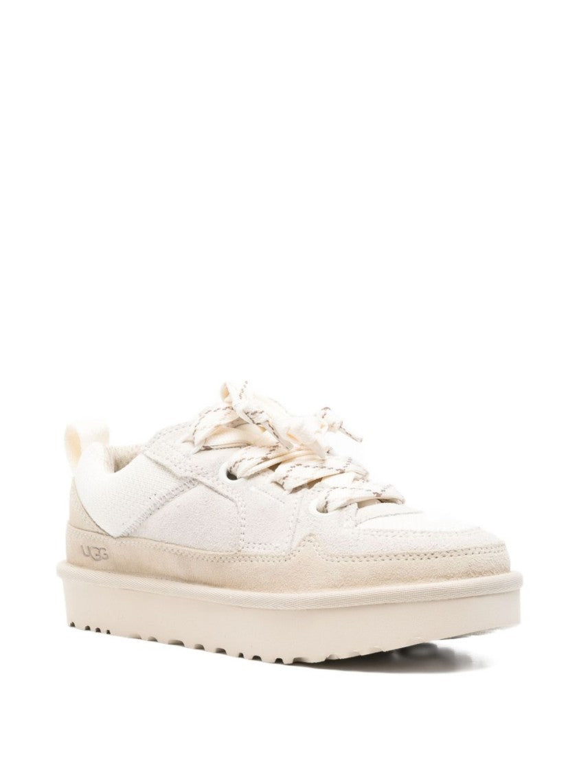 Ugg Low-Top Sneakers With Suede Panels