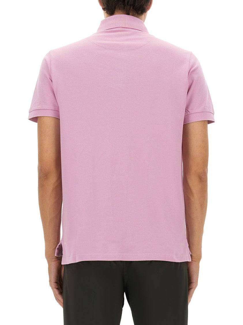 Etro Cotton Polo Shirt Featuring Pegasus Emblem