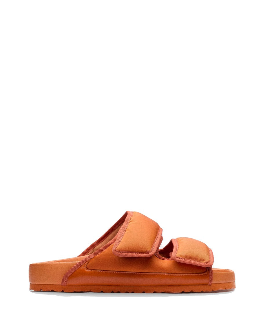 Birkenstock Double Adjustable Strap Open Sandal In Orange