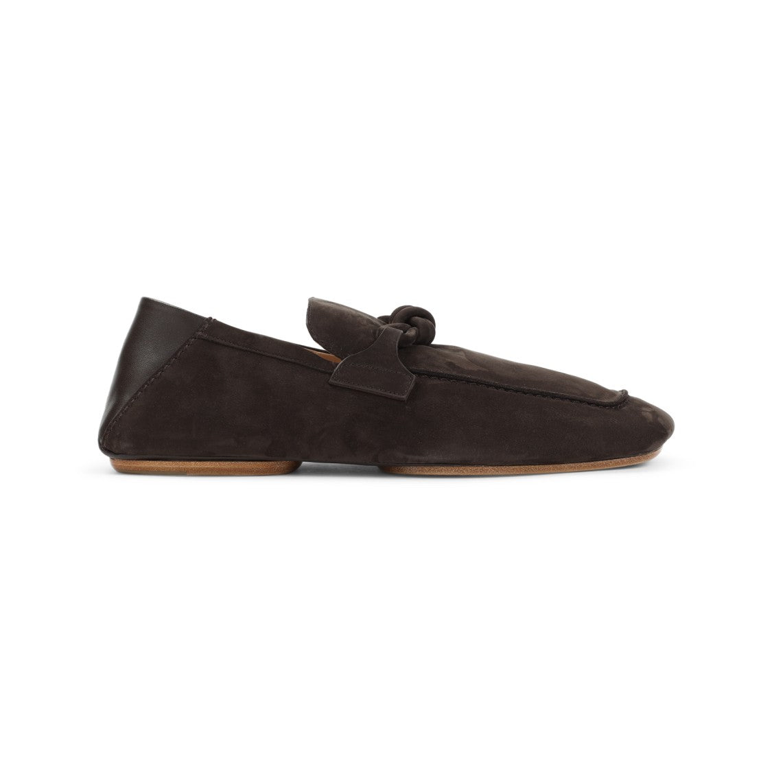 Bottega Veneta Brown Suede Loafers