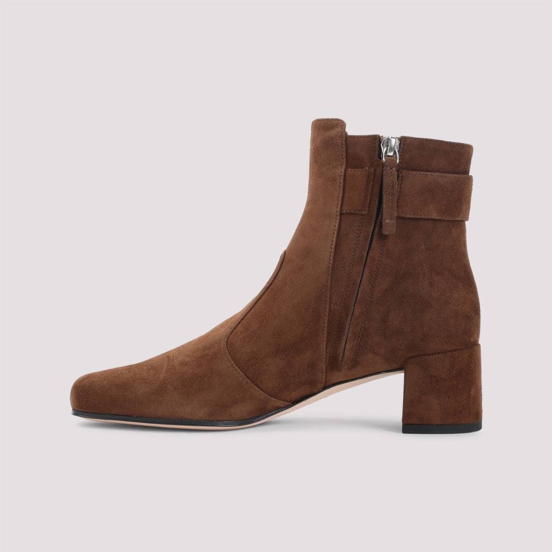 Roger Vivier Brown Suede Ankle Boots