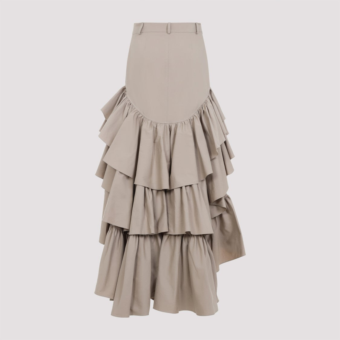 Moschino Beige Cotton Long Skirt