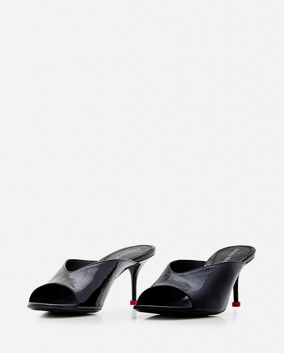 Alexander Mcqueen Leather Mule Sandals