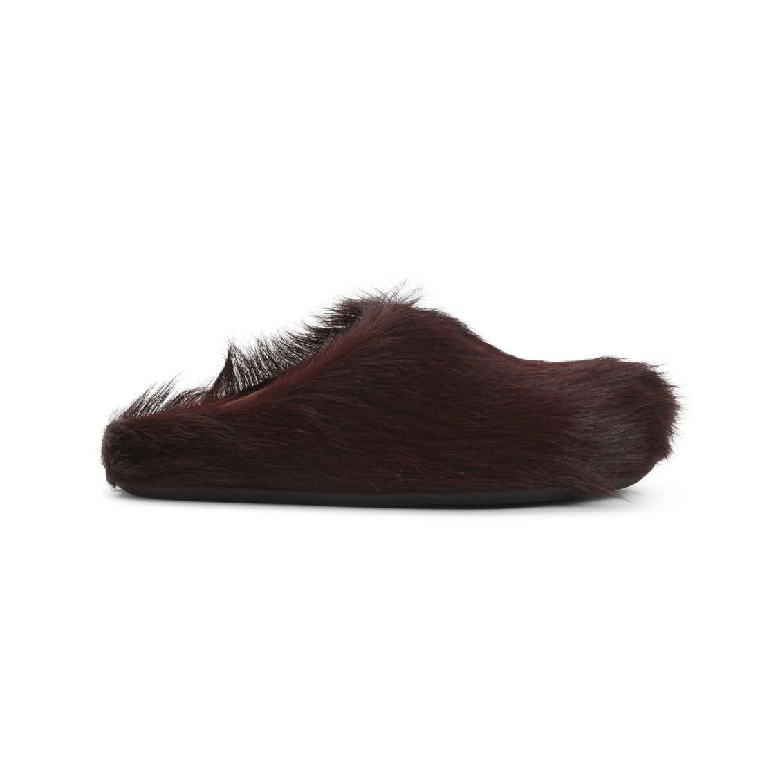 Marni Wild Cherry Calf Hair Mules